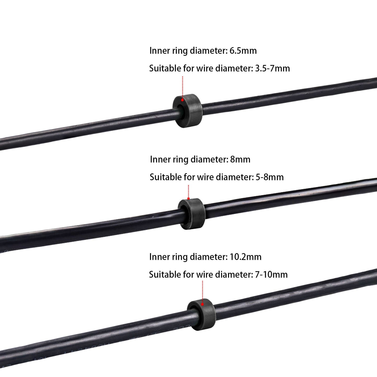 IP68 Waterproof Inline LED Connector - Heavy Duty Outdoor Cable Joiner 2-Pin to 6-Pin