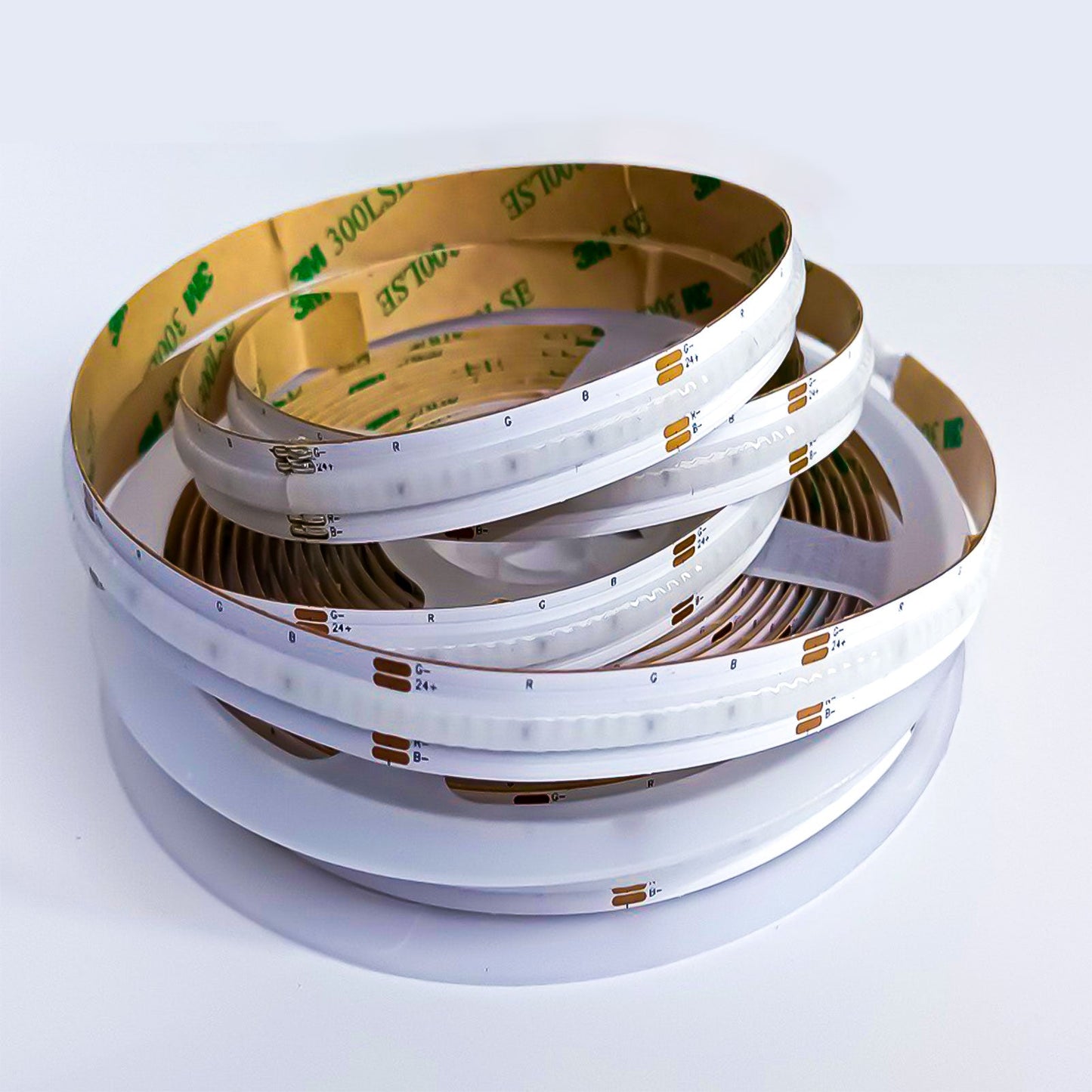 Ultra-Bright RGB COB LED Strip Light 24V - Dot-Free 10mm Flexible 576 LEDs/m