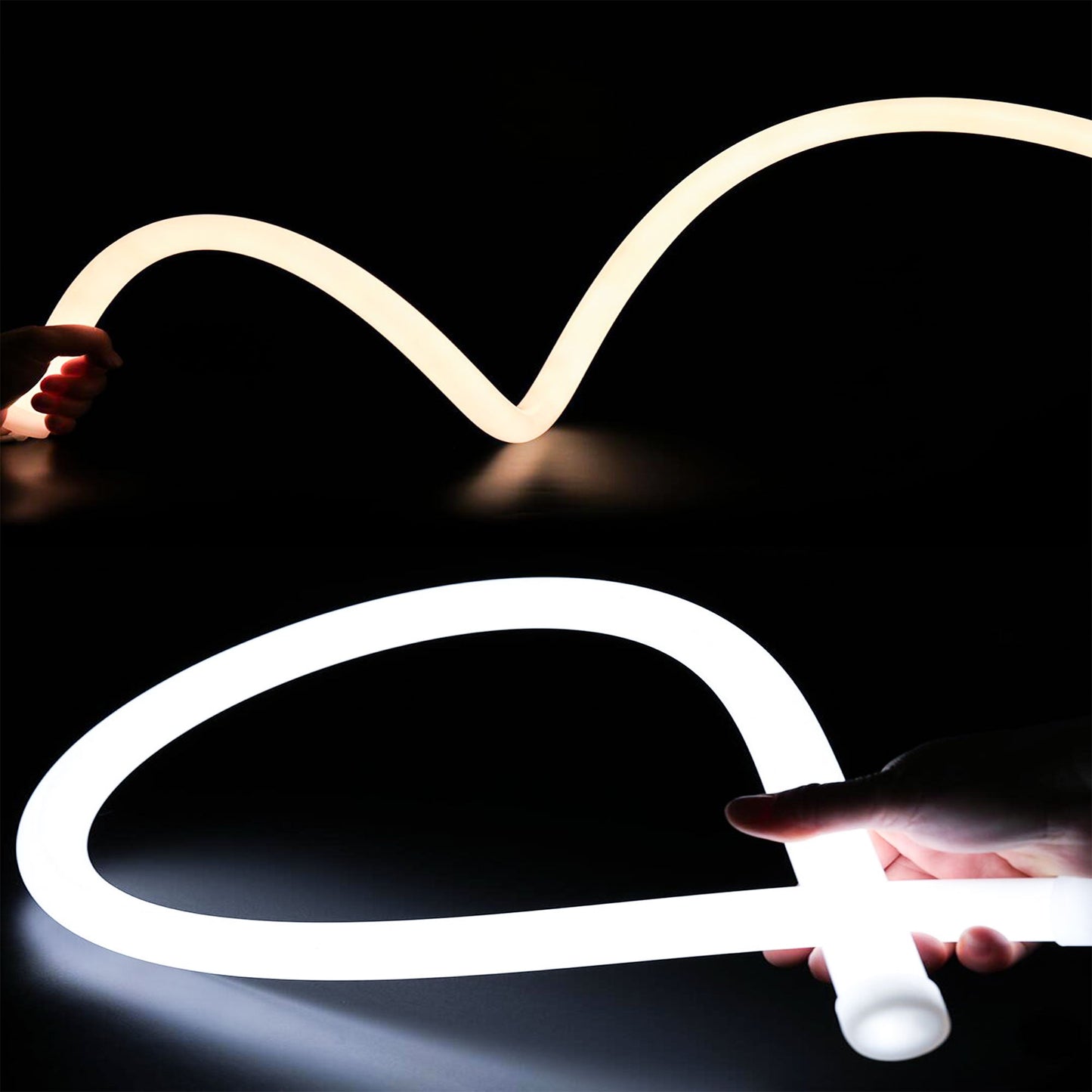 D20 Round Silicone Neon Flex Tube - Large-Format 360-Degree Omni-Glow Diffuser for 5-8mm LED Strips