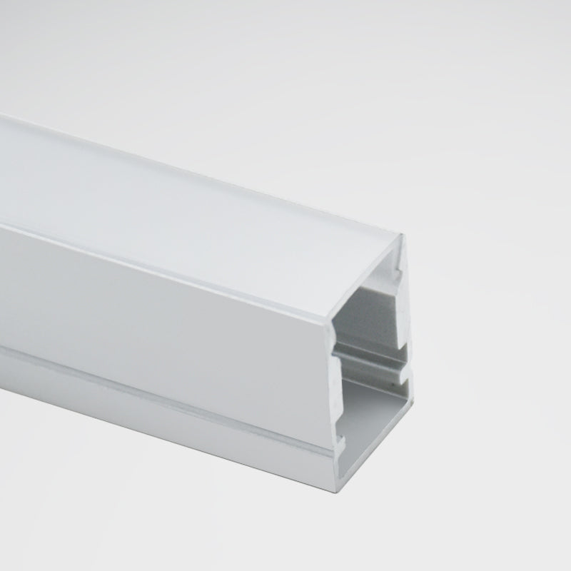 10×13mm Professional Recessed LED Light Groove – 6063-T5 Aluminum Recessed Extruded Profile, for Cabinet and Display Case Lighting. Suitable for 5mm SMD and COB Light Strips.
