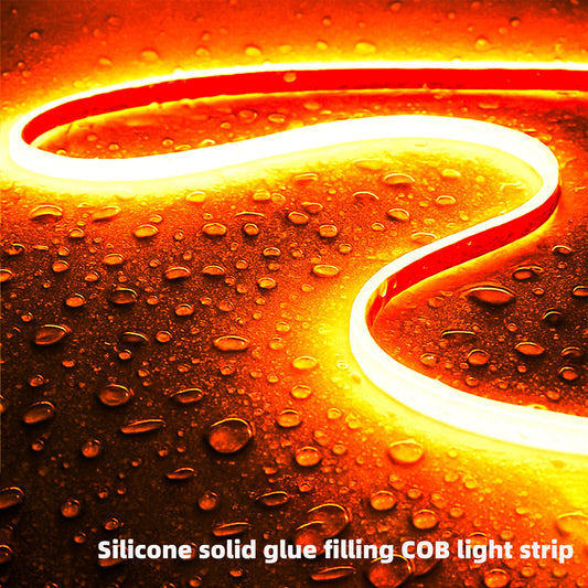 Waterproof COB LED Strip Light IP68 - 24V 10W/m 320 LEDs/m Indoor/Outdoor (3m-100m)