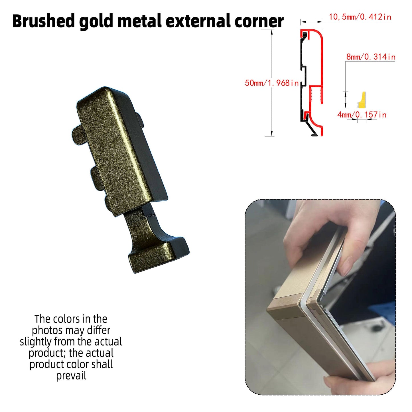 Surface Mount LED Skirting Board Profile with Silicone Cover (1m/2m)