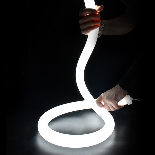 D20 Round Silicone Neon Flex Tube - Large-Format 360-Degree Omni-Glow Diffuser for 5-8mm LED Strips