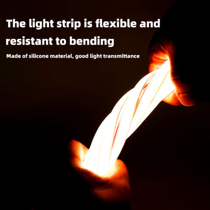 Waterproof COB LED Strip Light IP68 - 24V 10W/m 320 LEDs/m Indoor/Outdoor (3m-100m)