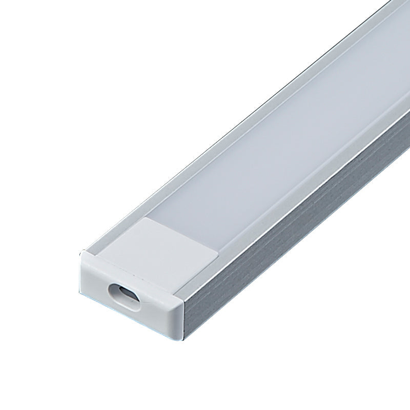 16*6 LED light trough, suitable for cabinet lighting – compatible with 5/8/10mm COB SMD light strips – surface mount/recessed mounting