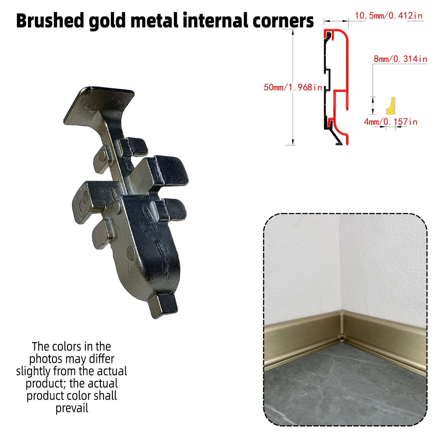 Surface Mount LED Skirting Board Profile with Silicone Cover (1m/2m)