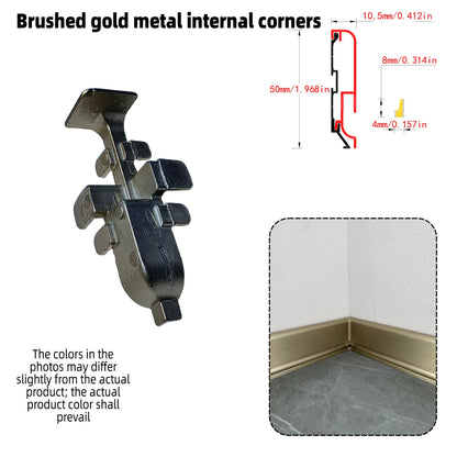 Surface Mount LED Skirting Board Profile with Silicone Cover (1m/2m)