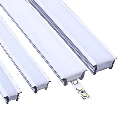 6x6mm/8x8mm Slim LED Silicone Tube Cover for LED Strip Lights - Ultra-Thin Flexible Diffuser
