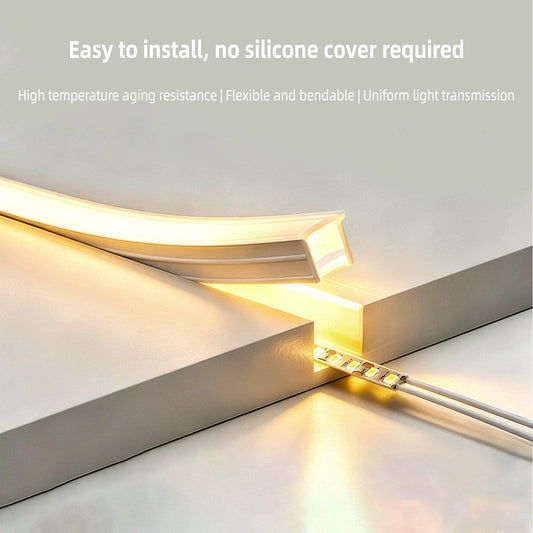 1010 Flexible LED Silicone Neon Tube - Bendable Custom Neon Signs, Logos &amp; Letters, Fits 5mm-6mm LED Strips