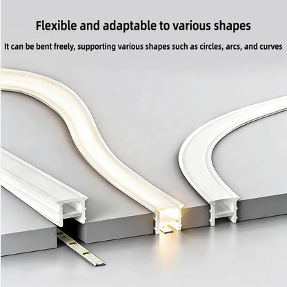 1010 Flexible LED Silicone Neon Tube - Bendable Custom Neon Signs, Logos &amp; Letters, Fits 5mm-6mm LED Strips