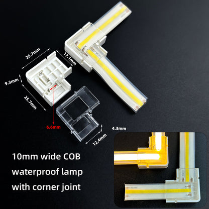 Waterproof COB LED Strip Light IP68 - 24V 10W/m 320 LEDs/m Indoor/Outdoor (3m-100m)