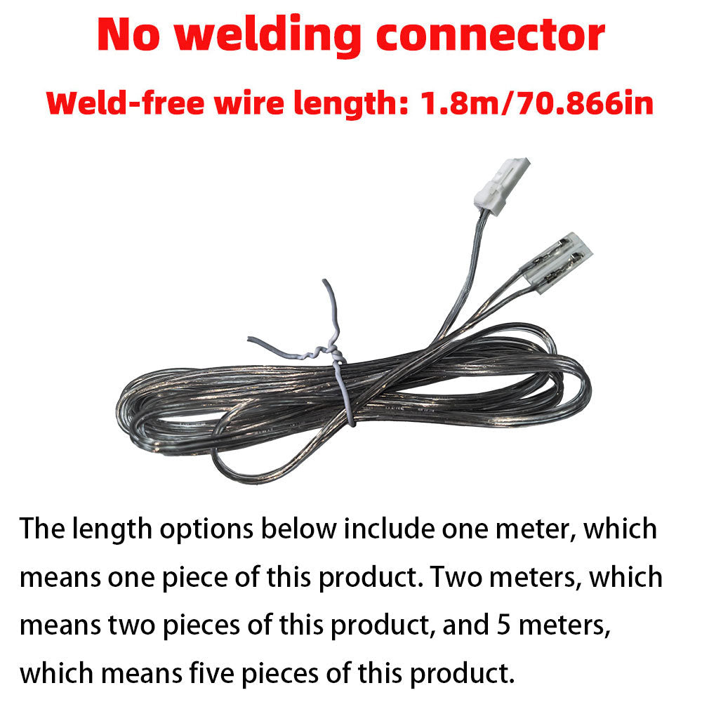 10x10mm LED Neon Flex Strip 24V - Complete Dot-Free Silicone Neon Light with Solder-Free Connectors