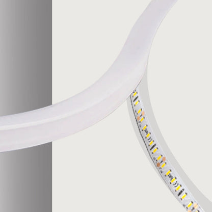 14x14mm Silicone Neon Tube for COB &amp; SMD LED Strips - Flexible Square Profile