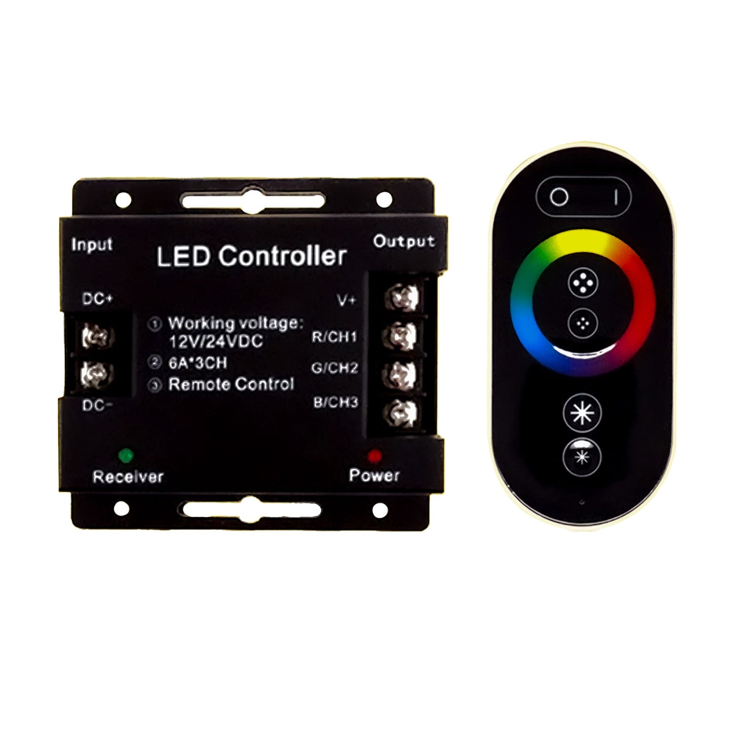 Ultra-Bright RGB COB LED Strip Light 24V - Dot-Free 10mm Flexible 576 LEDs/m