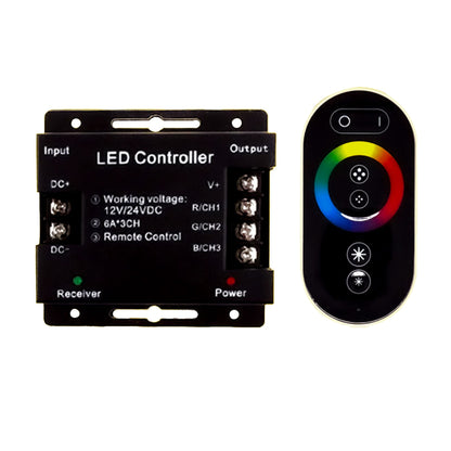 Ultra-Bright RGB COB LED Strip Light 24V - Dot-Free 10mm Flexible 576 LEDs/m