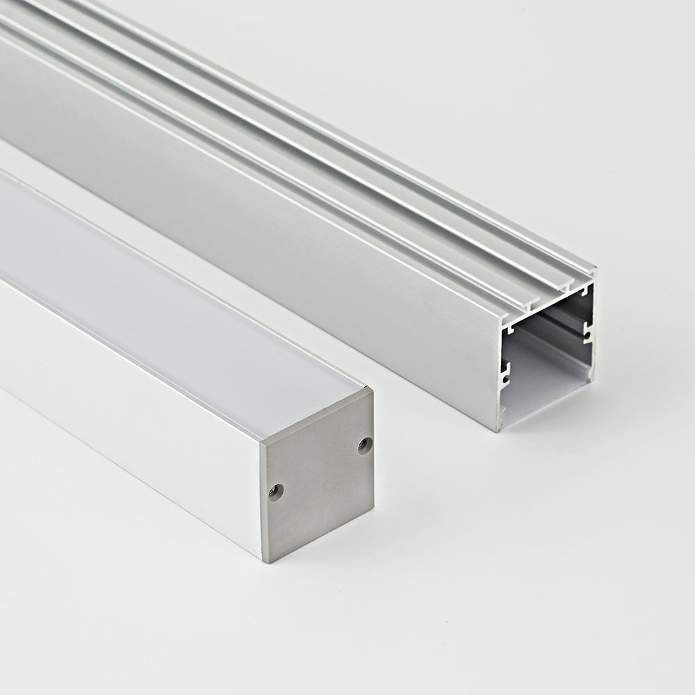 35x35mm LED Aluminum Profile - Heavy-Duty Architectural Linear Lighting Channel for Offices and Homes